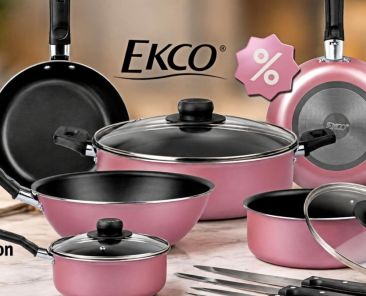 Bateria-Ekco-Rose-Gold-de-19-piezas-baja-a-899-en-Amazon-Mexico